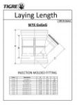 SDR 26 Gasketed Technical Drawings