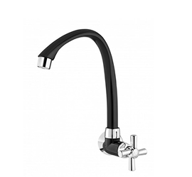 High-Arc Wall-Mount Kitchen Faucet MV CROS PR-CR 1/2-3/4